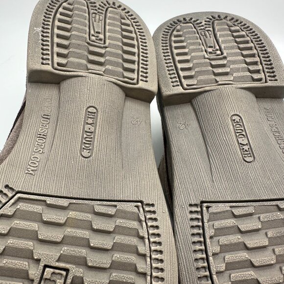 Hey Dude Men's Volterra Suede Derby Shoes Size 9 US / EU 42 - Picture 3 of 9